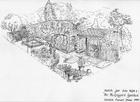 Sketch for Mr. McGregor's Garden - Chelsea 1999